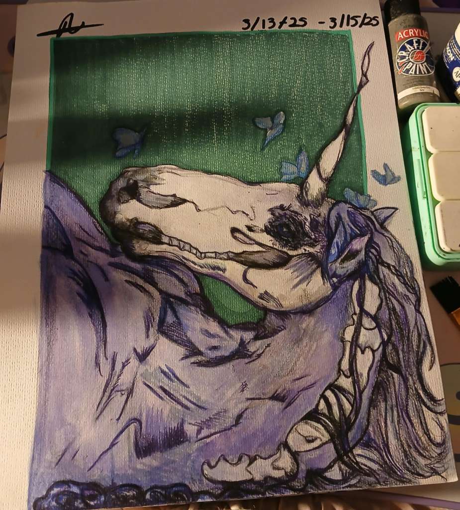 Mixed Media Portrait
